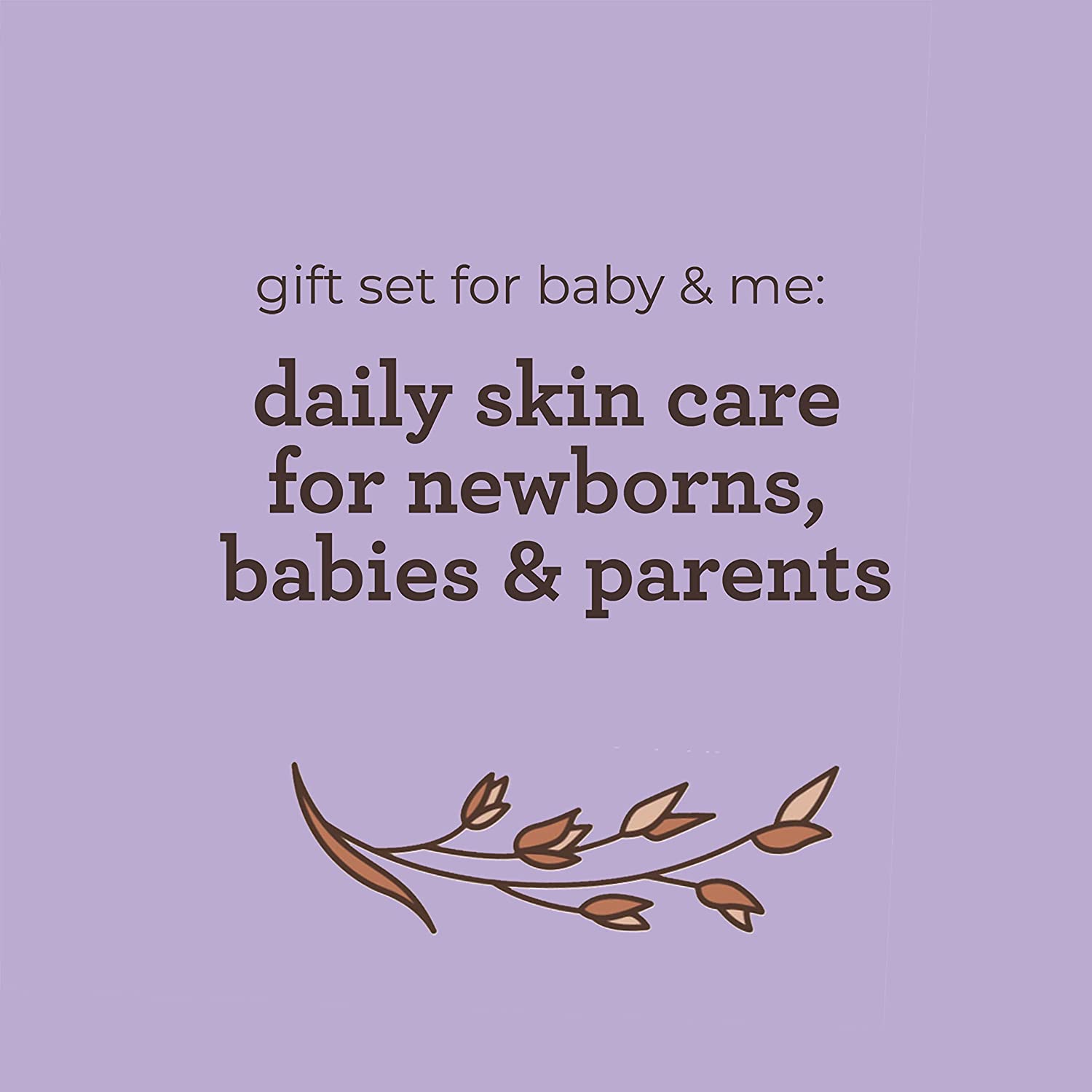 Aveeno Baby Mommy & Me Daily Bathtime Gift Set including Baby Wash & Shampoo， Calming Baby Bath & Wash， Baby Moisturizing Lotion & Stress Relief Body Wash for Mom， Soap-Free， 4 items - Image 4